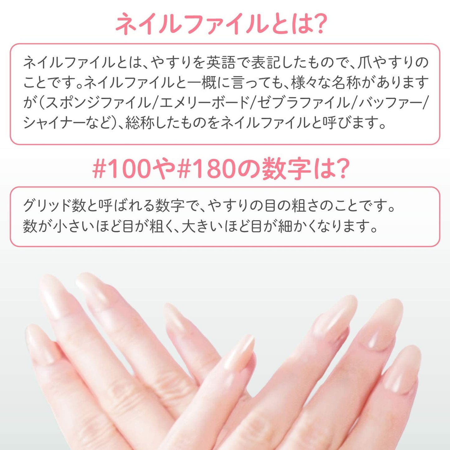ネイルファイル 爪やすり ネイル 用 (10個セット) 【 爪を美しく♪ ネイルの仕上がりを綺麗にする ネイルバッファー ♡ 】 爪磨き (100&180グリッド / 両面仕様) ネイルケア エメリーボード スポンジファイル 爪ケア バッファー ネイルやすり スポンジバッファー つめやすり つめみがき ネイル用品 爪ヤスリ 爪みがき 【river beach】