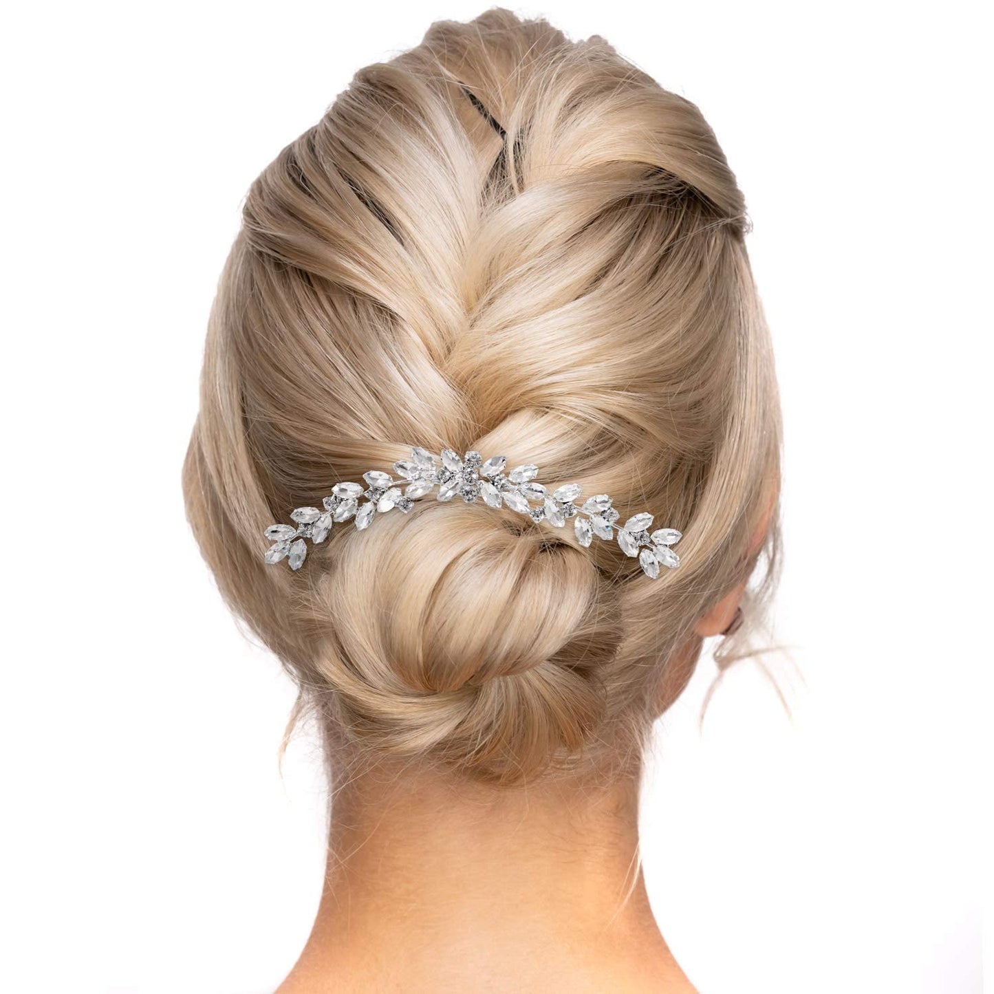 髪飾り ヘアコーム ヘアアクセサリー フォーマル ブライダルアクセサリー ヘアピン 髪留め ヘアアクセ ヘッドドレス ティアラ バレッタ ウェディング アクセサリー ドレス かみかざり ヘアアレンジ 小物 かみどめ 【FLOWER STYLE】 (タイプB)