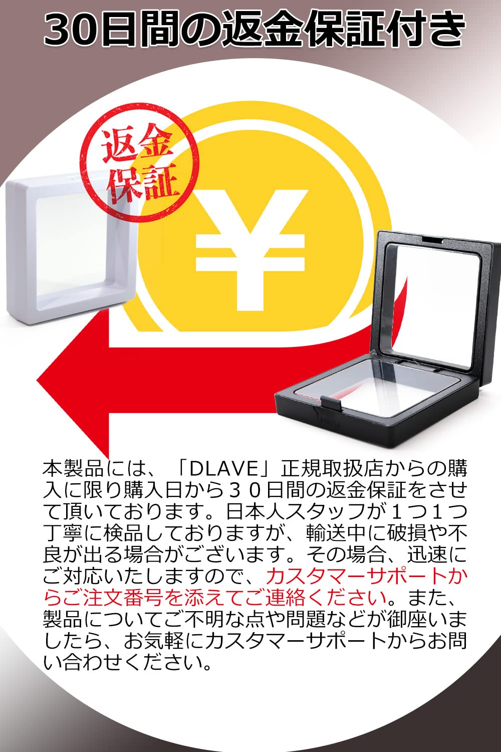 [DLAVE] ルースケース 10個セット 「伸縮するフィルムで埃からガードします！」 (7*7cm, ホワイト)